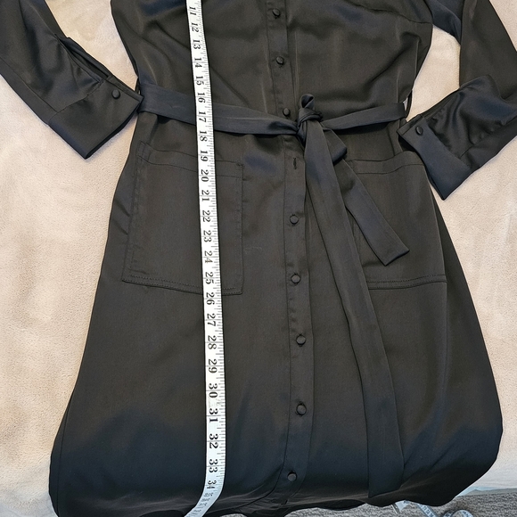 Rachel Parcell Elegant Black Shirt Dress Size XS - Picture 13 of 14